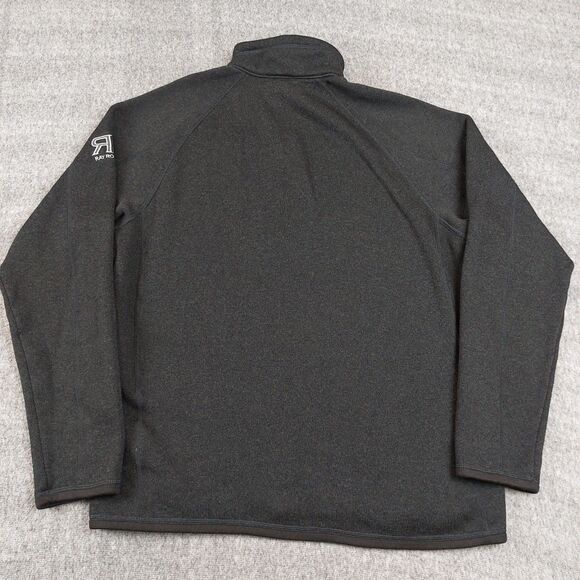 Patagonia Better Sweater Mens Large Black 1/4 Zip Fleece Pullover Embroidered - Picture 4 of 9